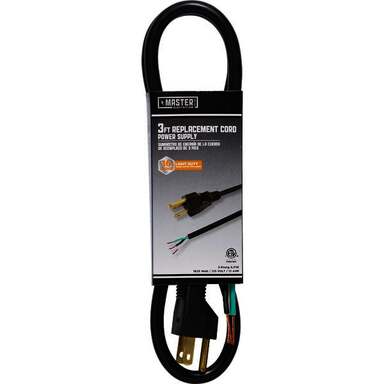 3' 16/3SJTW POWER CORD
