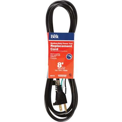 Do it Best 8 Ft. 16/3 13A Large Appliance Cord
