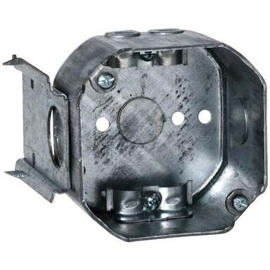 4"X2-1/8" STL OCT BOX