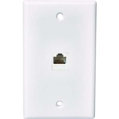 CAT 5E/6 DATA WALL PLATE