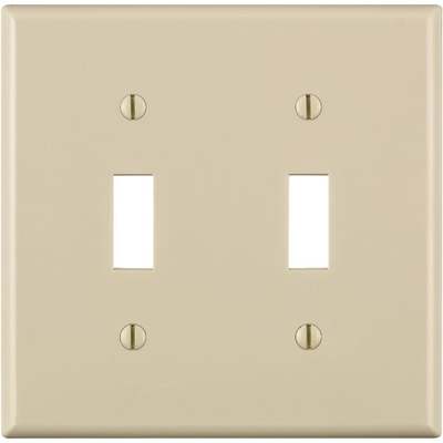 LT ALM 2-TGL WALLPLATE