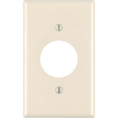 LT ALM SGL OUT WALLPLATE