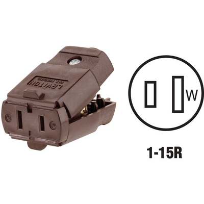 015-102-P CONNECTOR,CORD BR