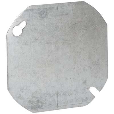 Southwire 4 In. Blank Gray Round Box Cover