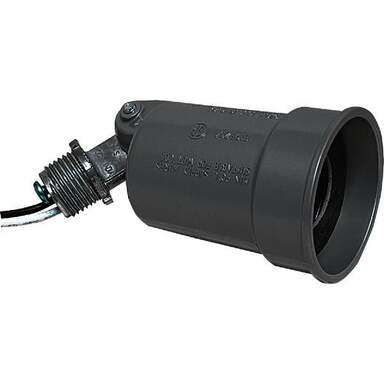 WP GRY PAR38 LAMP HOLDER