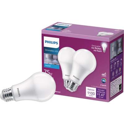 2PK 75WA19 DLDM LED BULB