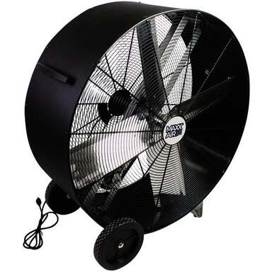 36" BELT DRIVE DRUM FAN