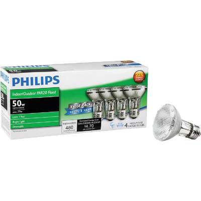 39W PAR20 HAL FLOOD BULB