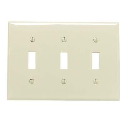 IV 3-TOGGLE WALL PLATE