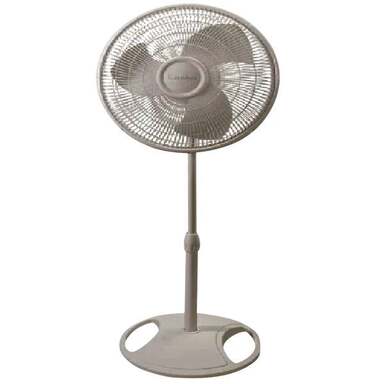 16" PEDESTAL FAN -WHITE
