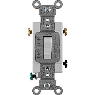 20A White 3Way Switch