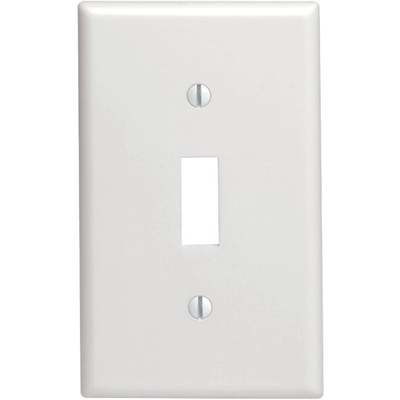 WHT 1-TGL MDWY WALLPLATE