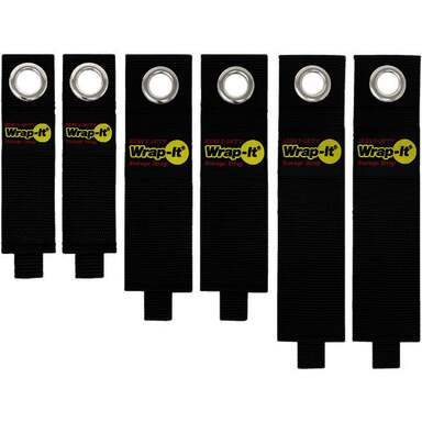 6pk Asst Hd Hk&lp Strap