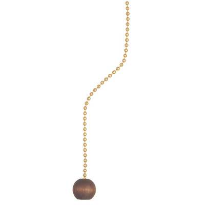 36" WOOD-BALL PULL CHAIN