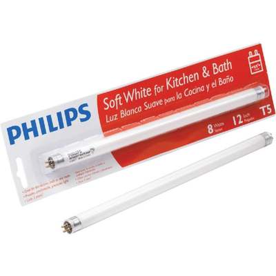8W T5 12" BRT WHT BULB