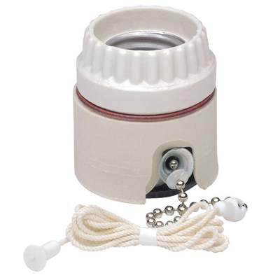 PORCELAIN LAMPHOLDER