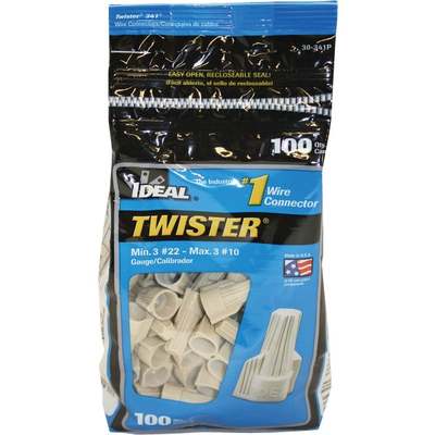 100PK TAN TWST WING NUT