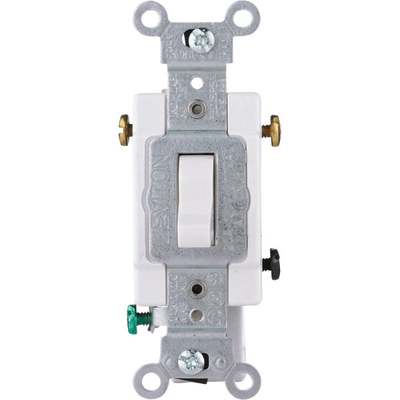SWITCH - TOGGLE 3W 20A / WH