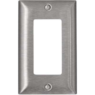 1G GFCI Cover Plate Stainless