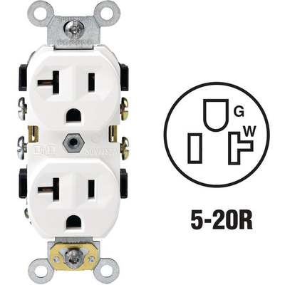 WHITE 20A OUTLET