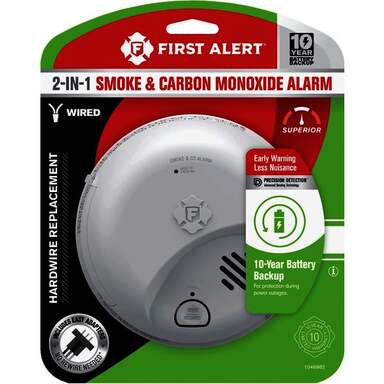 10YR DUAL SENSOR SMOKE ALARM