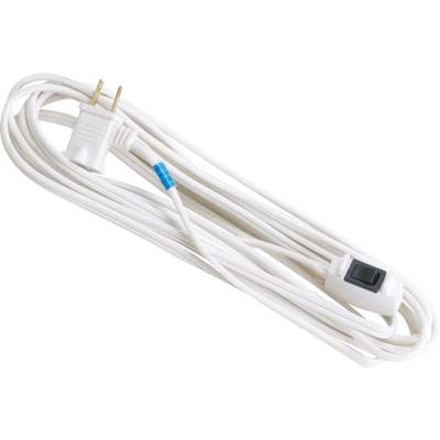 15' 16/2 WHT SWITCH CORD