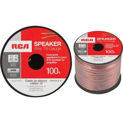 100' 18/2 SPEAKER WIRE