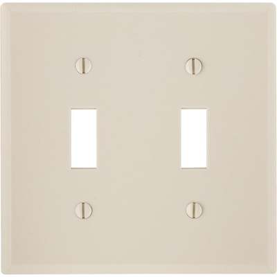 LT ALM 2-TGL WALLPLATE