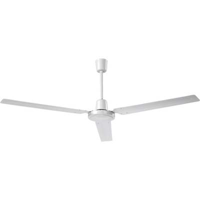 56" WHT IND CEILING FAN