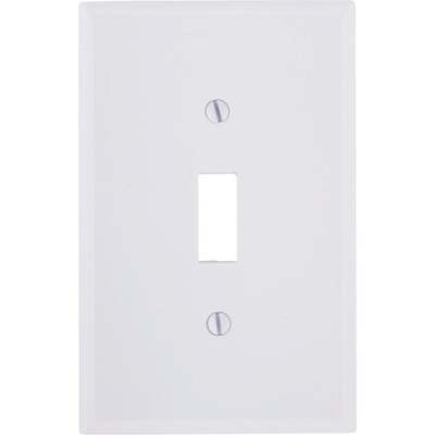 Wht 1-toggle Wall Plate
