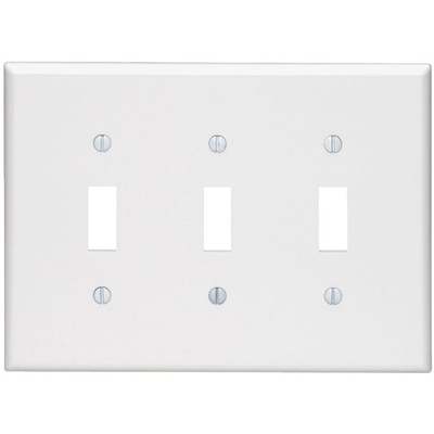 3G Switch Plate White Midsize