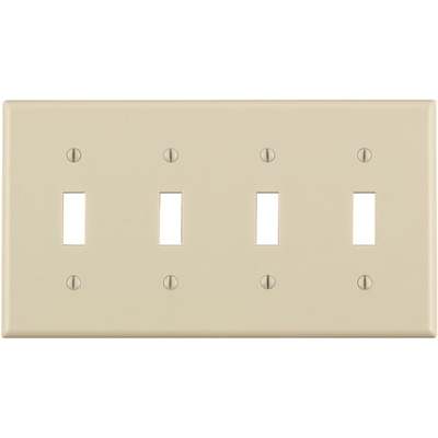 LT ALM 4-TGL WALLPLATE