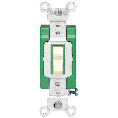 30A DP Switch Ivory