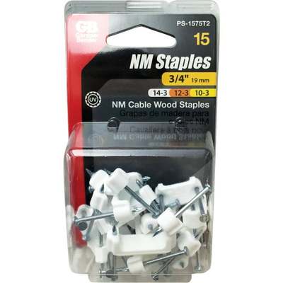 3/4" 15PK PLASTIC STAPLE