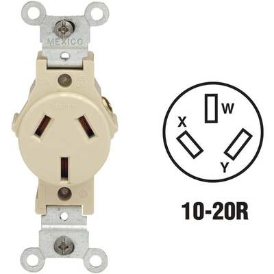 20A IV SINGLE OUTLET