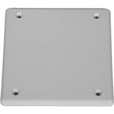 2-GANG BLANK COVER PLATE