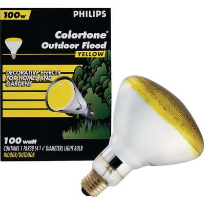 100W YLLOW PAR FLD BULB