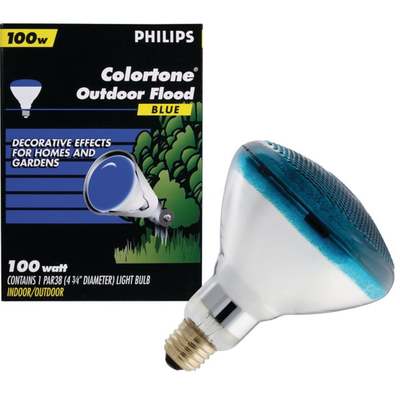 100W BLU BR38 FLOOD BULB