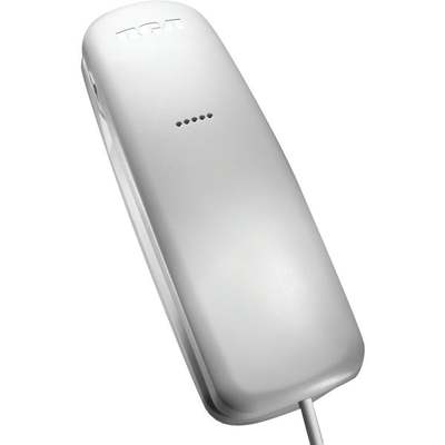 WHT CORDED SLMLINE PHONE