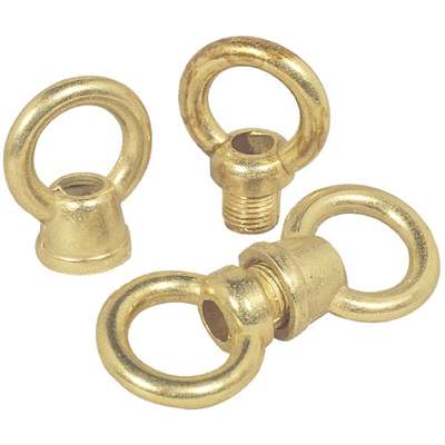 1/8-ip Brass Loops