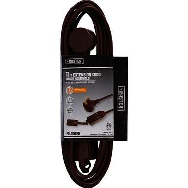 11' 16/2 BRN EXT CORD