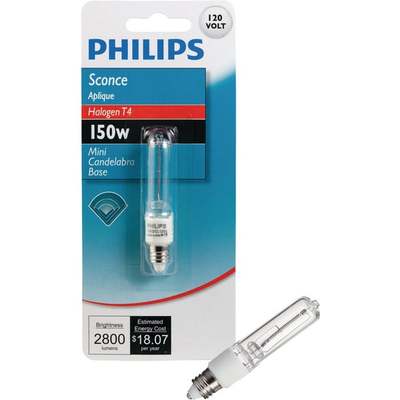 150W CLR CAND BULB