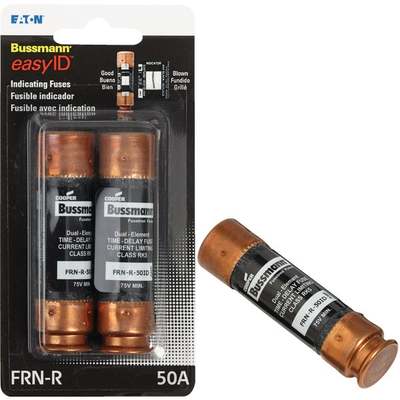 2pk 50A HD TD Cart Fuse