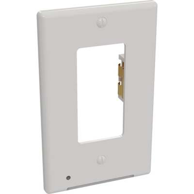 CORE WHITE DDO WALLPLATE