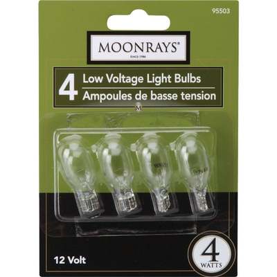 *BULB 4W CLR 4PK