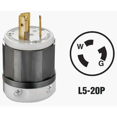 20a-125v L5-20p Locking Plug