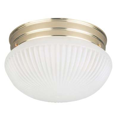 2 BULB PB CEIL FIXTURE