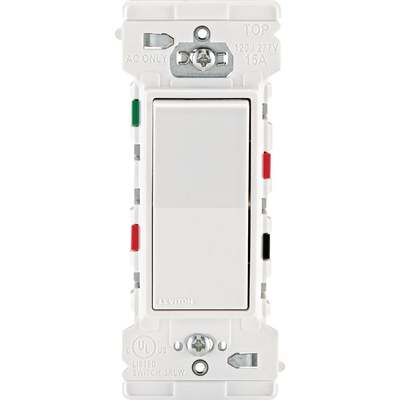 Push Click Wht 15a Res 3way Sw