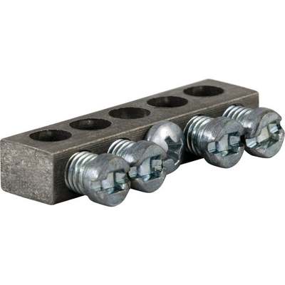 Square D 4-Terminal QO & Homeline Aluminum Ground Bar Kit