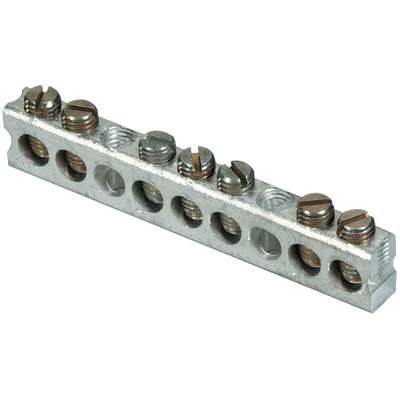 Square D 7-Terminal QO & Homeline Aluminum Ground Bar Kit